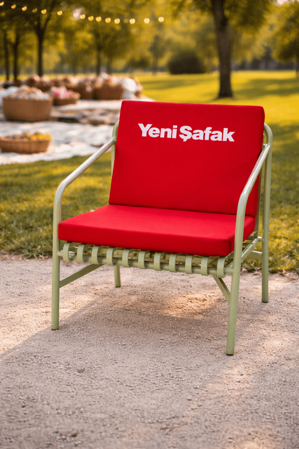 Yeni Şafak Minder baskılı minder görseli