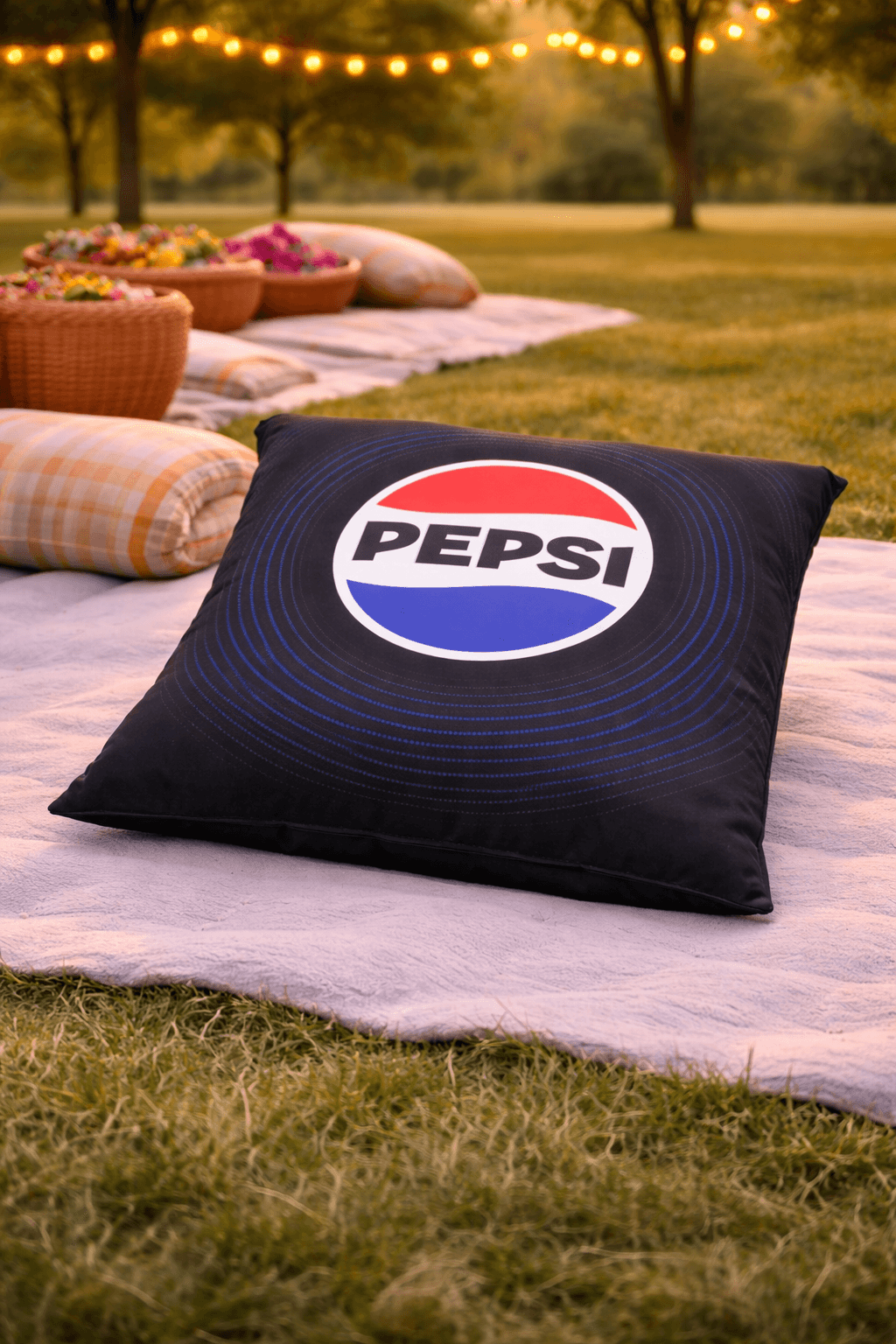Pepsi Minder Açık Alan baskılı minder görseli